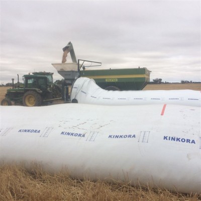 2.74m  75m 10 mil silo tube bag for corn silage