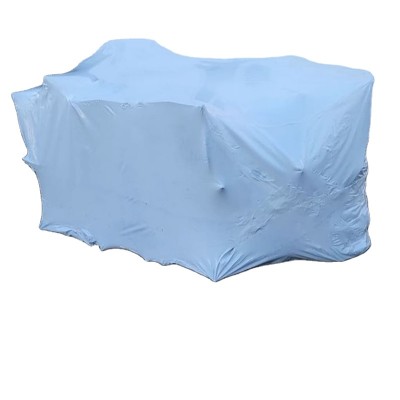 Manufacturer Fire Retardant Pe Plastic White Blue Boat Shrink Wrap On Roll